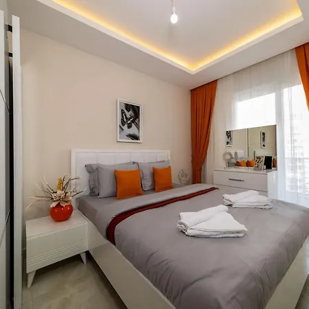 Апартаменты Pleasant Flat Within 5 Min To The Beach With Balcony In Алания